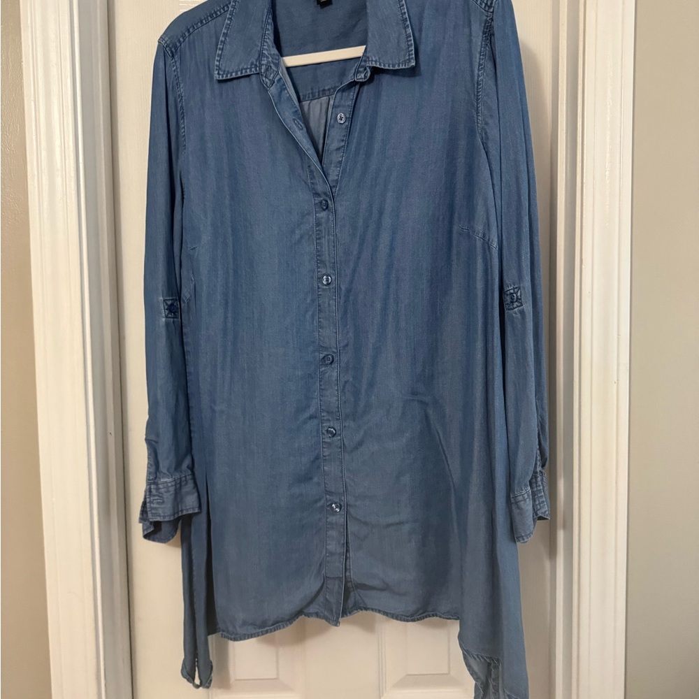 Zac & Rachel Blue Button Down Shirt